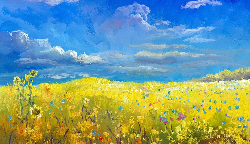 河畔有約丨解壓數(shù)字油畫，一起畫你想畫！